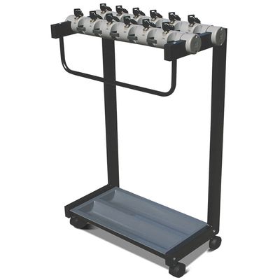 Commercial Metal Umbrella Storage Rack Holder 18 Heads 24 Heads For Office Hotel