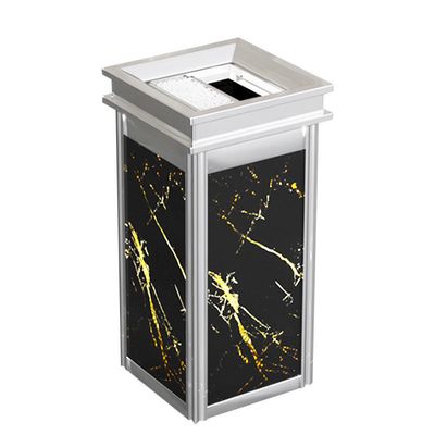 Liquor Store Steel Free Standing Smoking Bin Vertical Type Freestanding Cigarette Bin