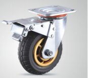 Patterned Industrial Rotating Casters Durable Heavy Duty Smooth Rolling Components