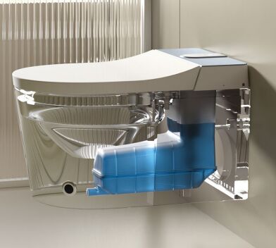 Elongated Smart Home Toilet Incorporating Self Cleaning Nozzle Ensuring Enhanced Cleanliness and User Friendly Operation