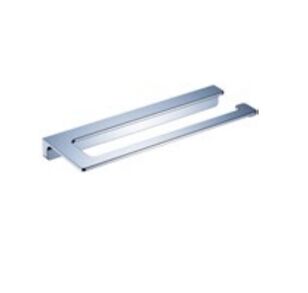 Stainless Steel Chrome Finishing Bathroom Hardware Accessories Custom Logo Product Size 185x28cm Ideal Hotels Offices Residential