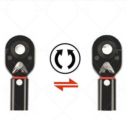 Manual Torque Wrench Hand Operated with Chrome Vanadium Steel Construction 10-150 Nm Range and ±3% Accuracy for Precision Tightening