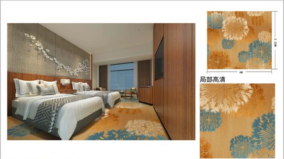 Durable and Customizable Luxury Hotel Carpet for Commercial Flooring in High-Traffic Areas