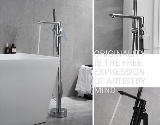 Anti-Clog Nozzles Stainless Steel Shower Head with 2-3 Spray Modes for Apartment and Hotel Use