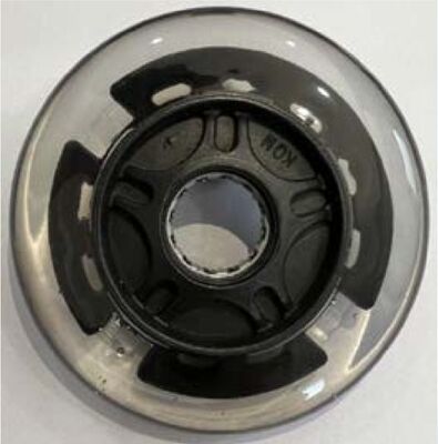 Heavy Duty Industrial Grade Swivel Caster Wheels with Pressed Steel 2.0mm Thickness and M12×25 Threaded