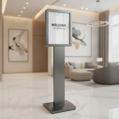 Hotel Lobby Strong Wear-resistant Hotel Information Sign Holder Durable Display Stand For Hotels Reception Areas