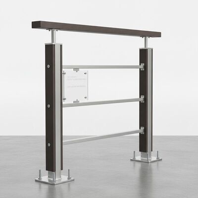 Easy Assembly Hotel Railing Stand For Strength Wear-resistance Providing Support Long-lasting Performance