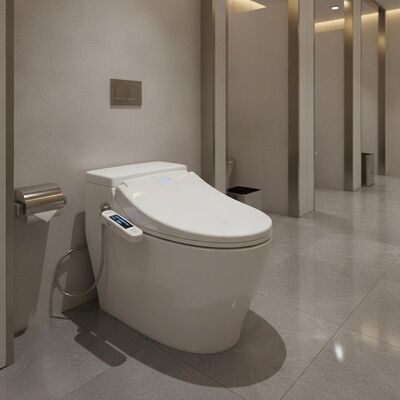 Automatic Bathroom Smart Toilet Floor Mounted Energy Saving Mode Fixture for Hospitality Restrooms