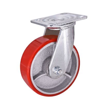 Stable And Anti-Deformation Swivel 6 Inch Heavy Duty Caster Wheel For Trolley