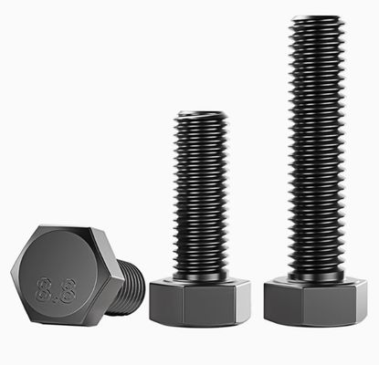 SS304 SS316 Din933 M6 M8 M10 M12 Full Thread Hexagon Bolt Set Specialty Hardware Fasteners