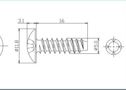 Length 10mm-100mm Custom Screws And Fasteners with Polishing and Sample Provided
