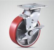 Stainless Steel Heavy Duty Industrial Caster Wheels For Warehouse