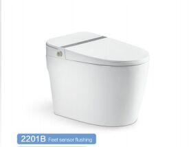 35 Kg Advanced Bathroom Toilet Round Shape Modern Flush System Water Saving Technology Durable Construction