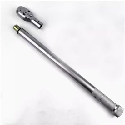 Manual Torque Wrench 12 Inch Drive Calibrated Chrome Vanadium Steel Torque Range 10 to 150 Nm Precision and Durability