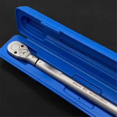 1.2 Kg Manual Torque Wrench Calibrated 12 Inch Drive Size Durable Torque Tool Designed Heavy Machinery Maintenance Applications