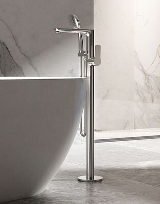 Rainfull Explosion Proof Wall Mounted Shower Head With 5 Spray Modes Durable Construction Suitable Residential Commercial Bathrooms