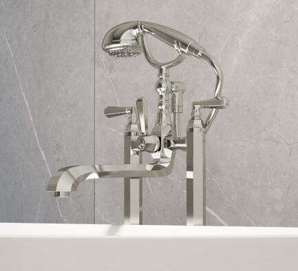 Explosion Proof Bathroom Shower Spray Head Chrome Surface Durable Construction Easy To Clean Suitable Hotels Gyms Spas Featuring 5 Spray Modes