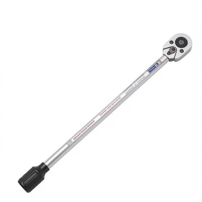 450 mm Length Manual Torque Wrench with ±3% Accuracy and Chrome Vanadium Steel Construction