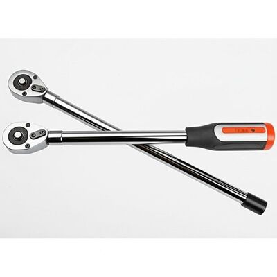 1.2 Kg Chrome Vanadium Steel Manual Torque Wrench with 450 Mm Length for Precision Fastening
