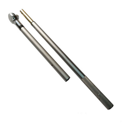 Manual Torque Wrench with ±3% Accuracy Chrome Vanadium Steel Construction and Dual Scale Metric and Imperial Calibration