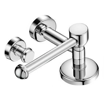 Chrome Finishing Corrosion Resistant Bathroom Hardware Accessories 4 Pieces Package with Nickel Surface Finishing