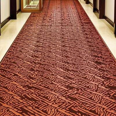 Durable High Traffic Resistant Luxury Plush Hotel Carpet for Commercial Spaces
