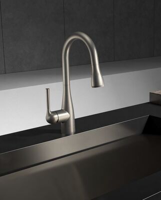 Corrosion Resistant Stainless Steel Faucet with Hot Cold Water Mixer and 0.5 to 5.0 Bar Operating Pressure for Deck Mounted Installation
