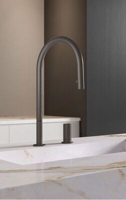 Corrosion-resistant Stainless Steel Faucet with Tool-Free Installation and 0.5 To 5.0 Bar Operating Pressure for Bathroom Sink