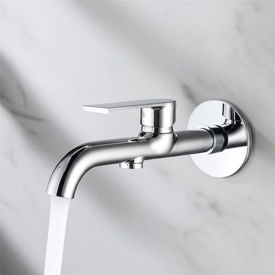 Corrosion Resistant Stainless Steel Faucet with Tool-Free Installation and 0.5 To 5.0 Bar Operating Pressure for Bathroom Sink