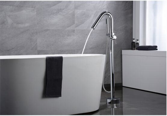 Stainless Steel Wall Mounted Bathroom Shower Head with Customizable Color and Rainfall Spray Modes