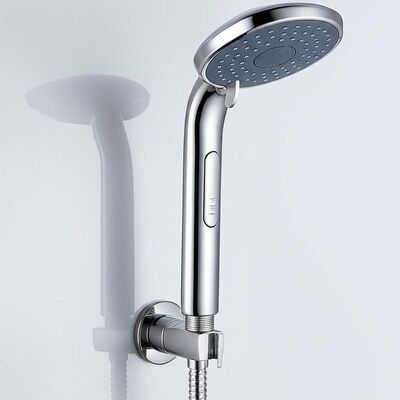 Wall Mounted Bathroom Shower Head with 2-3 Spray Modes, Customizable Color and Anti-Clog Nozzles for Hotels and Homes