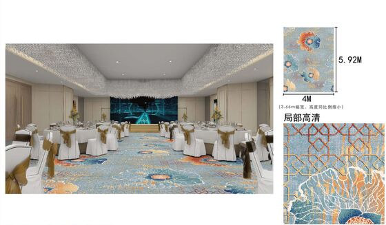 Customizable Non-Slip Hotel Carpet Tiles with High Wear Resistance for High Traffic Areas