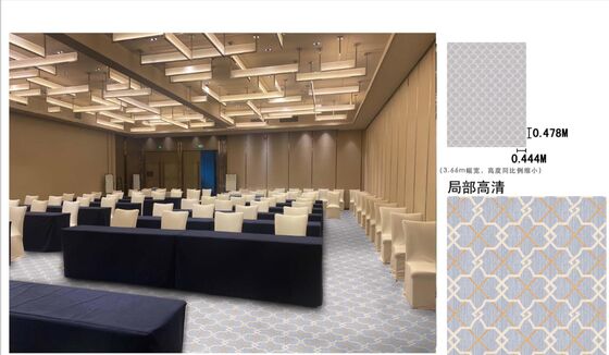 High Wear Resistance Customizable Stain Resistant Hotel Carpets for Commercial Flooring in Hospitality Areas