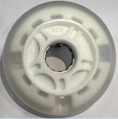 Stainless Steel Industrial Caster Wheels with Ball Bearing and M12×25 Threaded for Heavy Duty Applications