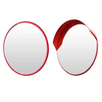60cm Round Convex Blind Spot Safety Mirror For Indoor Outdoor Shop Warehouse Parking Office