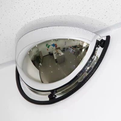 Indoor Hemisphere 1/2 1/4 Spherical Convex Safety Mirror / Wide Angle Mirrors 30cm