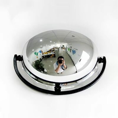 Indoor Hemisphere 1/2 1/4 Spherical Convex Safety Mirror / Wide Angle Mirrors 30cm