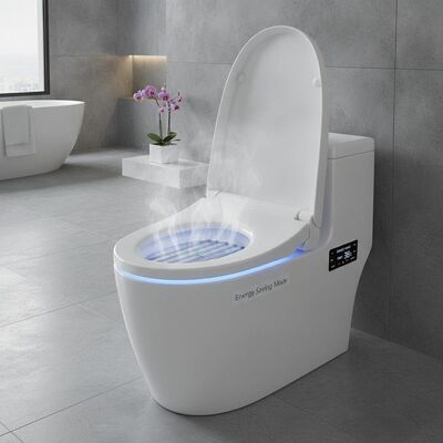 Energy Saving Mode Smart Home Toilet Heated Seat Soft Close For Enhanced Residential Bathrooms